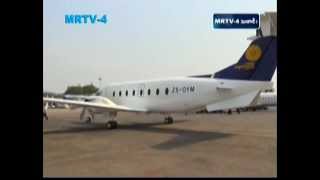 US made Beechcraft 1900D airplanes for Myanmar Airways [upl. by Wrand]