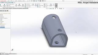 Simetría y equidistancias en Solid Works [upl. by Runstadler]