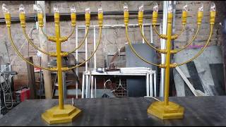 COMO HACER UN CANDELABRO [upl. by Enneiluj955]