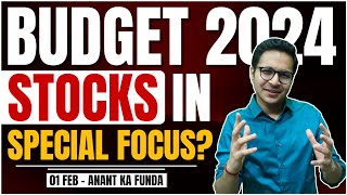 Budget 2024 STOCKS IN SPECIAL FOCUS  Budget focus stocks  1022024 [upl. by Yramanna]