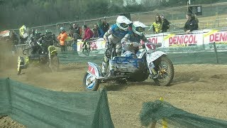 Worldchampionship Sidecarcross Lommel 2019  Qualifications [upl. by Yentiw272]