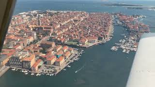 Lo spettacolo di Chioggia e Sottomarina sorvolate con un Piper [upl. by Alram]