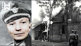 Execution of Nazi officer who burned children alive  quotButcher of the Łysogóryquot Albert Schuster [upl. by Orferd]