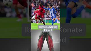 Iluminaty LFC WWEsoccer kayfabefake injury theatre konate injured v BHAFC last season amp again this [upl. by Milda]