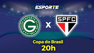 GOIÁS X SÃO PAULO  AO VIVO  COPA DO BRASIL  08082024 [upl. by Atinuahs]