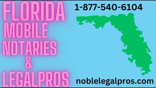 Wesley Chapel FL Online Mobile Notary Public Near Me 1 877 540 6104 [upl. by Lenneuq]