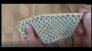 Triple Check Knit Stitch [upl. by Jillian]