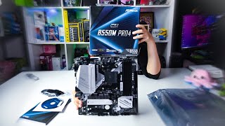 ASRock B550M Pro4 Review  Budget Motherboard in 2021 Full of features [upl. by Denae]