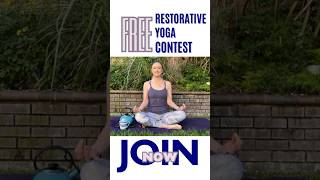 FREE December StressBusting Restorative Yoga Contest Dates REVEALED [upl. by Nywg]