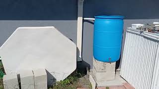 Super Easy way to install a Rain Barrel kit by earth minded [upl. by Tung678]