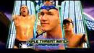 Wrestlemania triple threat John Cena vs HHH vs Randy promo [upl. by Lerual]