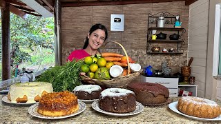 Festival de Bolos vários sabores feitos com produtos do sítio [upl. by Sergio273]