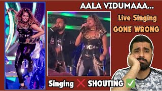 Aditi Shankars WORST SINGING 😭 In Indian 2 Audio Launch Is A CRINGE FEST 😖  Kollywood Nepotism [upl. by Pauly]