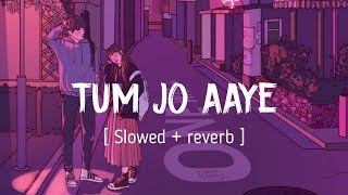 TUM JO AAYE  Slowed  reverb   Rahat Fateh Ali Khan  Tulsi Kumar  EARGASM [upl. by Soalokcin]