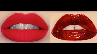 DIY Lippen von glänzend zu matt [upl. by Acinahs]