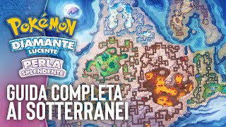 Guida COMPLETA ai GRANDI SOTTERRANEI di Pokémon Diamante Lucente e Perla Splendente [upl. by Nitz]