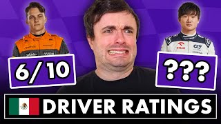 Our F1 Driver Ratings for the 2023 Mexico City Grand Prix [upl. by Irual]