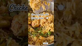 Flavourful One Pot Chicken Pulao🍗shorts trending food onepotchicken pulao food recipe short [upl. by Odrareve]