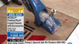 BISSELL ProHeat Plus Carpet Cleaner with Accessories [upl. by Aisylla710]