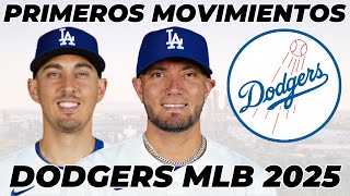 DODGERS de LOS ÁNGELES REALIZAN sus PRIMEROS MOVIMIENTOS IMPORTANTES para la TEMPORADA 2025 de MLB [upl. by Neenaj]