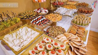 catering food ideas 010  Buffet Table Decorating Ideas  finger food ideas for party [upl. by Jacynth530]