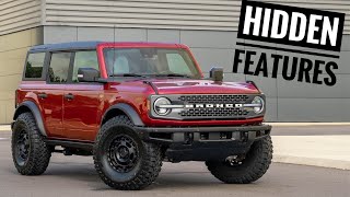 10 Hidden Features of the NEW Ford Bronco [upl. by Cecilia53]