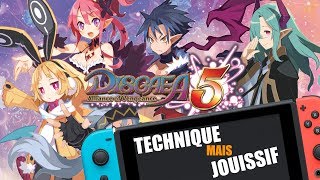 DISGAEA 5 SWITCH  UN JEU TECHNIQUE MAIS JOUISSIF [upl. by Ikcim]