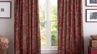 How to Hang Curtains  Pottery Barn [upl. by Aniwde]