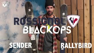 New skis for 2021  Rossignol Black Ops Sender amp Rallybird [upl. by Niak612]