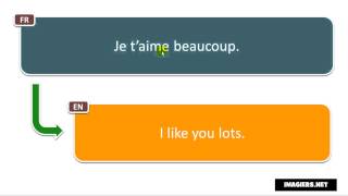 How to pronounce Je t’aime beaucoup [upl. by Weinstock]