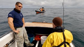 Sea Fishing UK  Boarded by Fisheries whilst fishing for Bass  Delicious Seafood  The Fish Locker [upl. by Georgeanne]