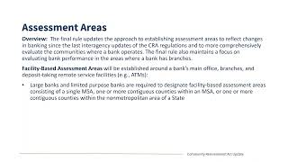 Community Reinvestment Act Overview [upl. by Nal]