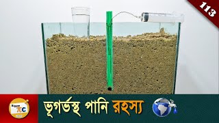 ভূগর্ভস্থ পানি Groundwater and Aquifer explained in Bangla Ep 113 [upl. by Weisman]