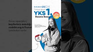 YKS 1 Deneme Sınavı [upl. by Ycniuqed]