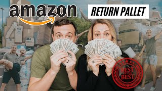 Amazon Return Pallet Unboxing  Our MOST PROFITABLE flips [upl. by Trabue]