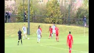 West Bromwich Albions Wesley Atkinson scores a wonder goal against Liverpool [upl. by Nirihs971]