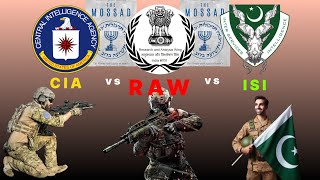 रॉ vs ISI vs मोसाद vs CIA कौन है सबसे शक्तिशाली  RAW vs ISI vs Mossad vs CIA The Most Powerful [upl. by Helga]