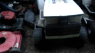 The 3 1980S lawn tractors 1985 amp 1988 SEARS amp 1986 COAST TO COAST [upl. by Dawes]