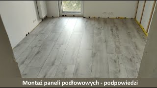 Układanie paneli podłogowych  kilka porad [upl. by Pembrook898]