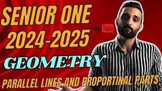 senior one  parallel lines and proportional parts geometry first term 2025 [upl. by Monjo]