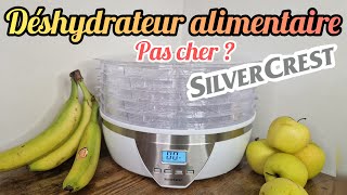 UNBOXING LIDL  DÉSHYDRATEUR SILVERCREST  RECETTE COOKIE BANANE CHOCO [upl. by Christoffer]