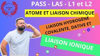 ATOME ET LIAISON CHIMIQUE  512  LIAISON HYDROGÈNE COVALENTE DATIVE ET LIAISON IONIQUE [upl. by Sido]