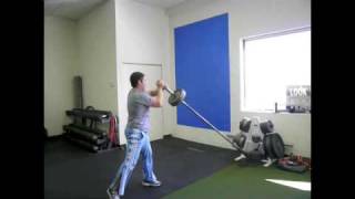 Angled Deadlift to Rotary Press  Weight Lifting Combination for Fat Loss and Conditioning [upl. by Nadaha]