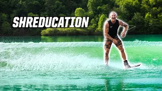 SHREDUCATION  WAKEBOARDING WAKESURFING WAKE FOILING [upl. by Randi]