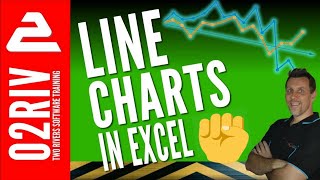 Line charts in Excel Neat Customisation Tricks [upl. by Sidell]