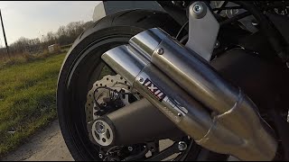 Kawasaki Z1000SX IXIL hyperlow Exhaust Sound [upl. by Behlau]