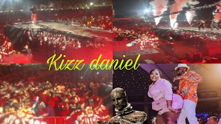 Kizz Daniel Aka Vadoo Live At Detroit Afro nation USA In Arena of 50k Capacity With His Baby Mama [upl. by Ilsel551]