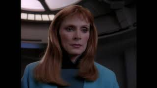 Dr Crusher Trying to Save Doctor JoBrils Life [upl. by Ahsiken]