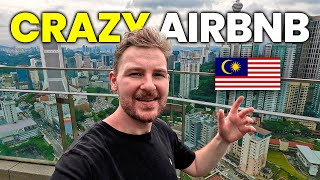 Crazy 45 Airbnb in Kuala Lumpur 🇲🇾 Malaysia [upl. by Porcia25]