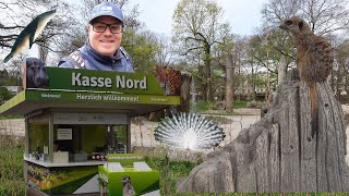 Zoologischer Stadtgarten Karlsruhe  Tierreich amp Abenteuer für Familien 4K 042022  VLOG 008 [upl. by Alice]